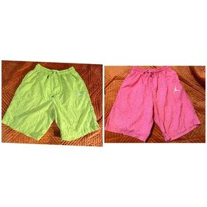 Jordan cement pool shorts hyper pink